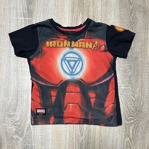Marvel Iron Man Red and Black Tee